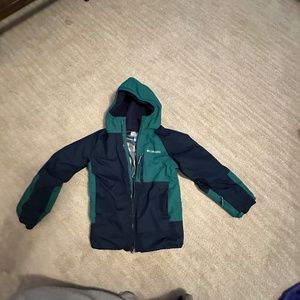 Boys Columbia Winter Ski Snowboard Jacket Small